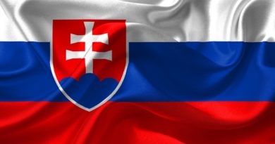 flag, slovakia, coat of arms