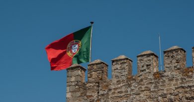 portugal, flag, ramparts